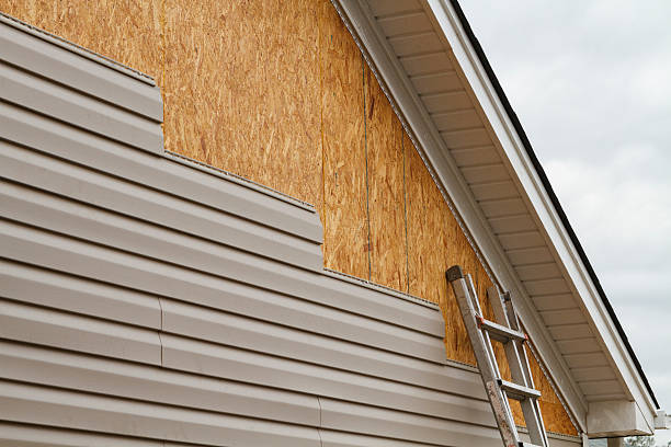 Professional Vinyl Siding technician working in Carlisle, OH